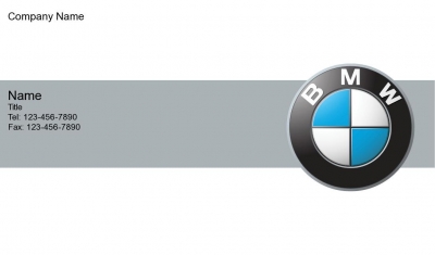 Bmw business cards #5